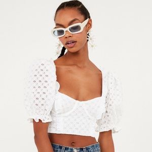 For Love and Lemons Sand dollar top